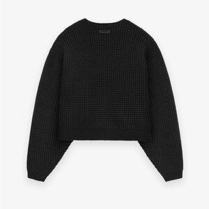 The Womens Heavy Waffle Crewneck